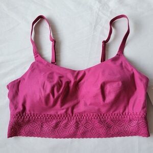 Lightly Lined Long Line Bralette | Auden